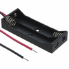 Battery Holders, Clips, Contacts -- BE-2AAAA-W-ND - Image