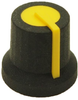 Knob, Round W/line, 16.2Mm, Black Rohs Compliant Multicomp Pro - 39AH5528 - Newark, An Avnet Company
