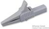 Alligator Clip, 19Mm, White, 30A, 4Mm Plug; Connector Type Mueller Electric - 38C1693 - Newark, An Avnet Company