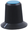 Rotary Knob, Rotary Switch; For Use With Nkk Switches - 09X7300 - Newark, An Avnet Company