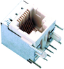 Rj45 Modular Jack, 8 Position, 1 Port; Modular Connector Type Corcom - Te Connectivity - 52K4446 - Newark, An Avnet Company