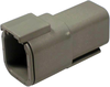 Automotive Housing, Rcpt, 6Pos, 7.5A; Product Range Deutsch Te Connectivity - 64AH2951 - Newark, An Avnet Company