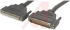 Cable Assembly; Male/Female D-Sub; 36 Position Super Shield; 5 Foot; Chrome - 70005886 - Allied Electronics, Inc.