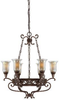 1-7010-6-131 Mid. Chandeliers-Glass Up - 365259 - Capital Lighting, Inc.