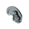 Concealed Hinge, 90° Free-swinging Style, Steel, Zinc Plate, Bright chromate -- R6-21-11 - Image