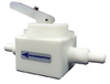 PTFE Sampling Metering Valve, Panel Mount, 1/4