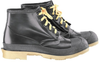 Onguard 86304 Black/Tan 10 Chemical-Resistant Boots - 6 in Height - Steel Toe Cap - 791079-10831 -- 791079-10831 - Image