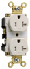 Duplex/Single Receptacle - TR63-LA - Thomas & Betts Corporation