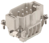 Heavy Duty Insert, Plug, 6Pos, 0.5Mm2; Product Range Harting - 31AC2874 - Newark, An Avnet Company