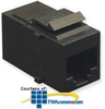 ICC CAT 6 Modular Coupler - IC107CP6BK - TelephoneStuff.com