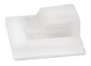 Wire Clip - Plastic, Adhesive Mount -- WCA003A