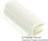 Marker Holder Sleeve, Snap-On, Transparent/white, 15Mm L, Pk1000; Marker Type 3M - 73R3896 - Newark, An Avnet Company