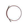 CAT6 28AWG Small diameter Copper Patch Cord, UTP, LSZH, Brown, 5 Meter -- C6D4Z101005M