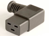European IEC 60320/C19 Left Angle Connector - UC-033LI - UNICABLE, Inc.
