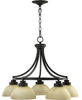 6461-5-95 Mid. Chandeliers-Glass Down - 473126 - Capital Lighting, Inc.