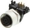 Sensor Connector, 8Pos, Rcpt, M12, Panel; Product Range Harting - 07AH5589 - Newark, An Avnet Company