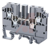 Terminal Block; Feed-Through; DIN Rail;32/35 mm; 65 mm L x 51.5 mm H; 6 mm;Grey - 70077240 - Allied Electronics, Inc.