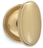 Georgian Oval Door Knob: N&ordm; 74600 - 74600 - P. E. Guerin