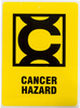 Brady Hazardous Material Label - Printed Text = CANCER HAZARD - 596-26 - 754473-44119 - R. S. Hughes Company, Inc.
