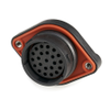 Amphenol Sine Systems AHDP02-24-23SR-SRA DuraMate AHDP Series, 23-Way Panel Mount Receptacle, Socket -- 39198