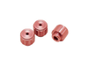 Threaded Knob, 8-100, Red Anodized, 3-Pack - KN-10ER-3 - Newport MKS