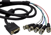 Monitor Cable, Rgb Video X6 Connectors, 6Ft, Black; Connector Type A Multicomp - 83K3766 - Newark, An Avnet Company