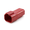 Amphenol Sine Systems AT04-4P-RED 4-Way Connector Receptacle, DT04-4P Compatible, Red - 39866 - Waytek, Inc.