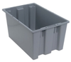 Quantum Stack and Nest Totes - 52749 - U.S. Plastic Corporation