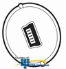 Plantronics Mini USB Charger for Discovery Headsets - 73651-01 - TelephoneStuff.com