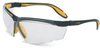Honeywell Genesis X2 Polycarbonate Standard Safety Glasses Brown Lens - Black/Yellow Frame - Wrap Around Frame - 603390-122354 - 603390-122354 - R. S. Hughes Company, Inc.