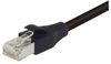 Shielded Cat 6 Cable, RJ45 / RJ45 LSZH Black Jacket, 100.0 ft - T6A00005-100F - MilesTek Corporation