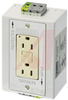 Power Outlet, Dual, Voltage: 120Vac, Current: 20Amps - 70207761 - Allied Electronics, Inc.