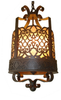 Tallia Chandelier w/ Mica - CH139mica - Steven Handelman Studios