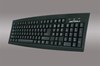 SEAL SHIELD Medical Grade Washable Keyboard - Black (USB) -- SSK107 - Image