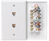 Wall Jacks - 40266-W - Leviton Manufacturing