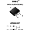 Dual Schottky 4W 45 V Diode and Rectifier - 280-VBT3045CBP-E3/4W - ERSAELECTRONICS PTE. LTD.