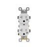 20 Amp Tamper Resistant & Weather Resistant Duplex Outlet, Side Wire & Back Wire, Residential Grade - 2006W - Suzhou Ele Mfg Co., Ltd.