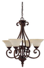 3074BB-292 Mid. Chandeliers-Glass Up - 782866 - Capital Lighting, Inc.