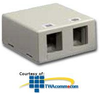 Hubbell 8100 Series Surface Housing - 8102O - TelephoneStuff.com