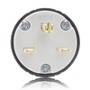 3-Prong Straight Plug, 15 Amp 250 Volt 6-15P Nylon Housing - 4547 - Suzhou Ele Mfg Co., Ltd.