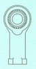 P Series Rod Ends -- PF-10-A - Image