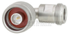 Precision Radius RA N Male (Plug) to N Female (Jack) Adapter, Passivated Stainless Steel Body, High Temp, 1.25 VSWR - FMAD1057 - Fairview Microwave Inc.