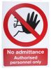 Prohibition Signs - 863508 - RS Components, Ltd.