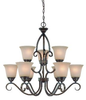 26029-CB Mid. Chandeliers-Glass Up - 692147 - Capital Lighting, Inc.