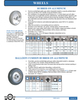 Balloon Cushion Rubber on Aluminum Wheel -- W-6-GRND-66BB-1/2 - Image