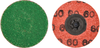 Merit Zirc Plus ZA Coarse TP (Type I) Quick-Change Cloth Disc -- 08834167026 - Image
