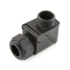 Sealcon ED21NA-BK Liquid Tight Nylon Strain Relief Dome Elbow, 3/4