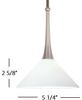 MP-LED512-WT/CH Mini Pendants-Cable - 379872 - Capital Lighting, Inc.