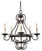Chandelier - F2715/5LBR - Generation Brands
