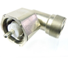 RA LC Male (Plug) to LC Female (Jack) Adapter, Nickel Plated Brass Body, 1.25 VSWR - SM4597 - Fairview Microwave Inc.
